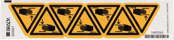 Příkazové a zákazové značky, Ruka