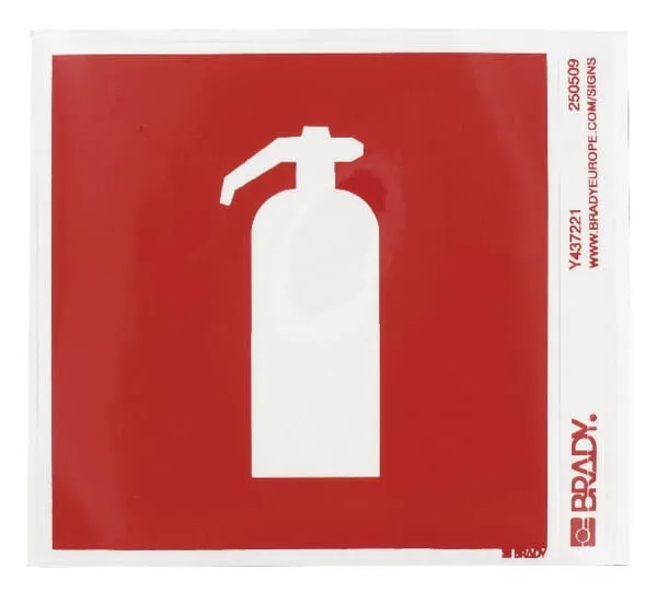 Nálepka Hasicí přístroj 100x100