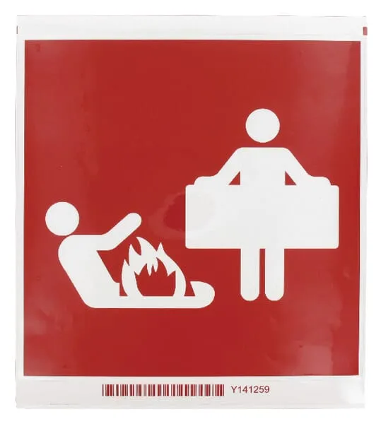 Nálepka Hasicí houně 200x200