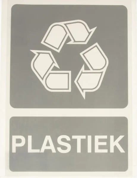 Štítek „recyklace plastů“