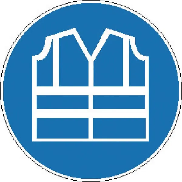 Výstražná značka, bezpečnostní bunda