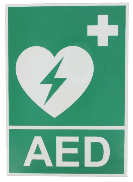 Štítek 148x210mm AED