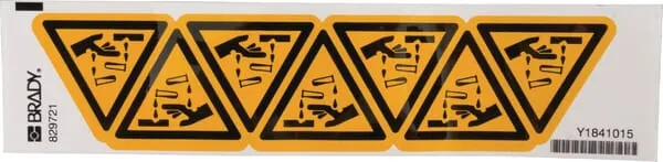 Výstr.štítek 50 mm poleptání