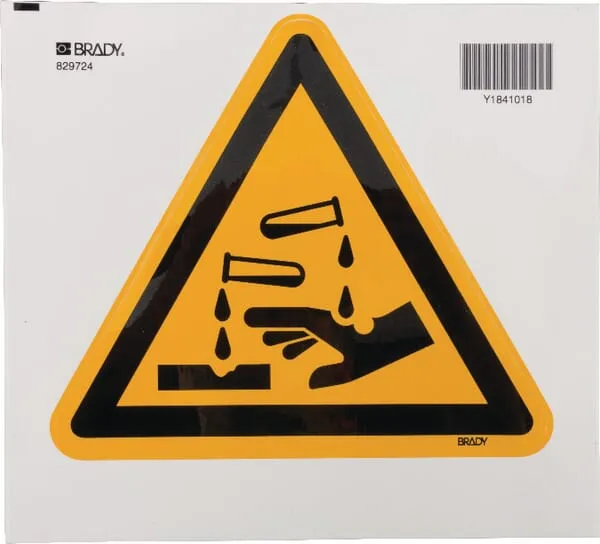 Výstr. štítek 200mm poleptání