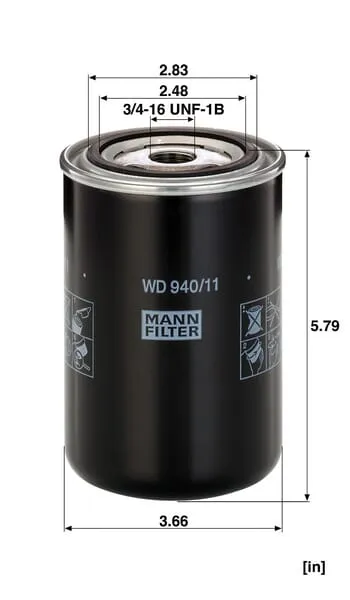 Hydraulický filtr převodovky