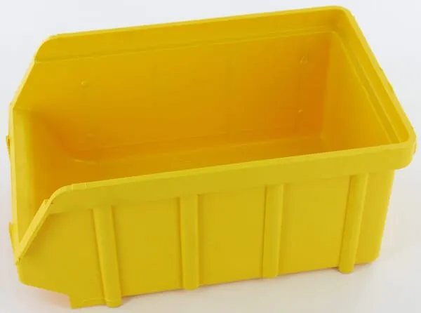 Plastová stohovatelná krabička 54 žlutá 175x105x75 mm