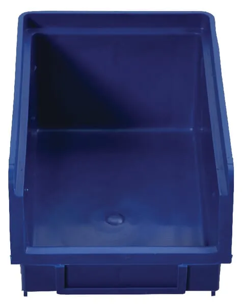 Plastová stohovatelná krabička 54 modrá 175x105x75 mm
