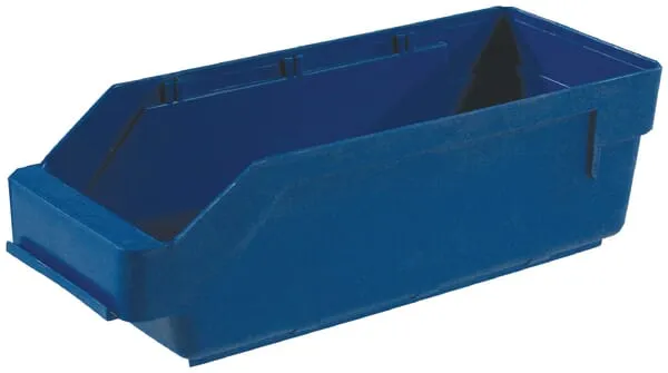 Stohovatelné úložné boxy, modré