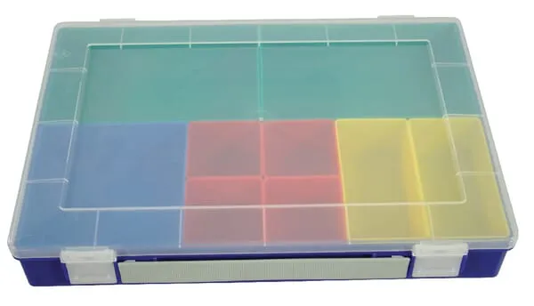 Skříňky se sortimentem s volně vloženými boxy