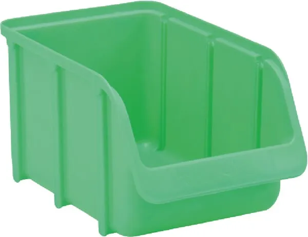 Stohovatelná krabička 145x240x125 mm, zelená, polypropylene, č. 3, Hünersdorff