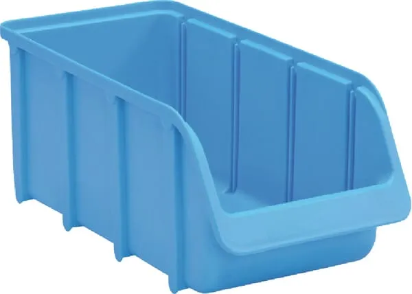 Stohovatelná krabička 146x318x127mm, modrá, polypropylene, č. 3, Hünersdorff