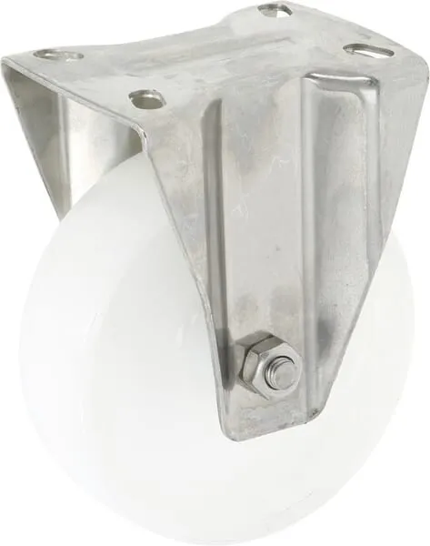 Podpěrné kladky V2A s plastovým kolem a kluzným ložiskem