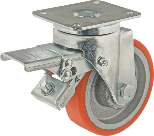 Řídicí kladka s brzdou 125mm