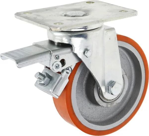 Vodicí kladky pro velká zatížení, se stavitelnou brzdou