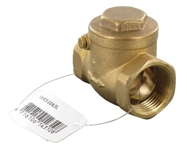 Horiz. zpětný ventil 1"