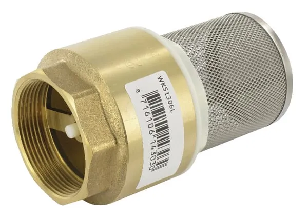 Sací koš+nož.ventil 2" E.st.