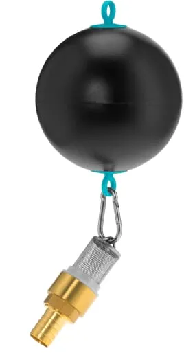 Sací koše s patním ventilem