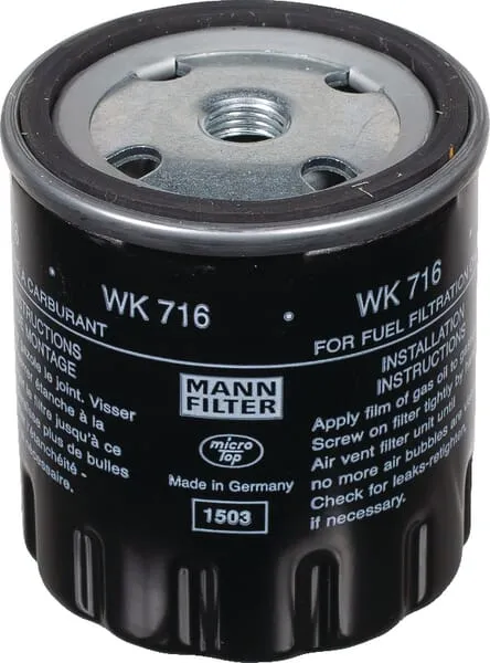 Výměnný palivový filtr