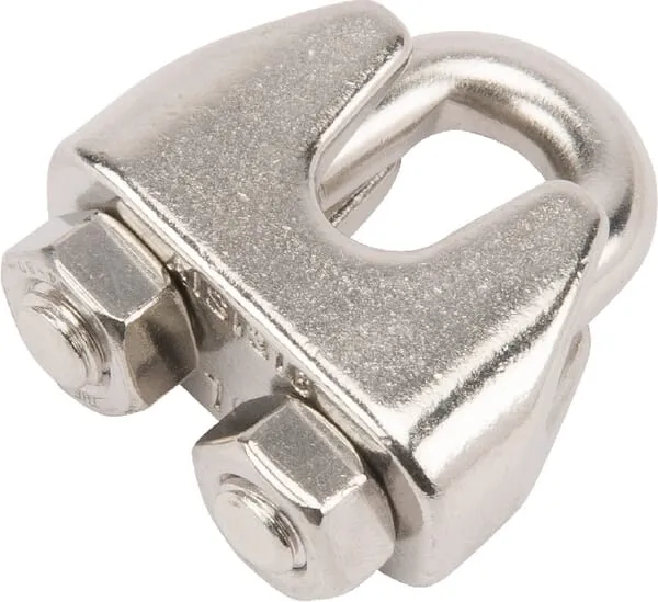 Lanová svorka, nerezová ocel V4A 10 mm