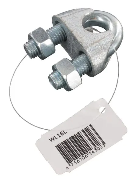 Lanová svorka pozink. 16 mm