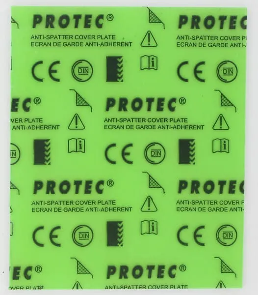 Ochranné sklo, čirý plast, 100x120 mm