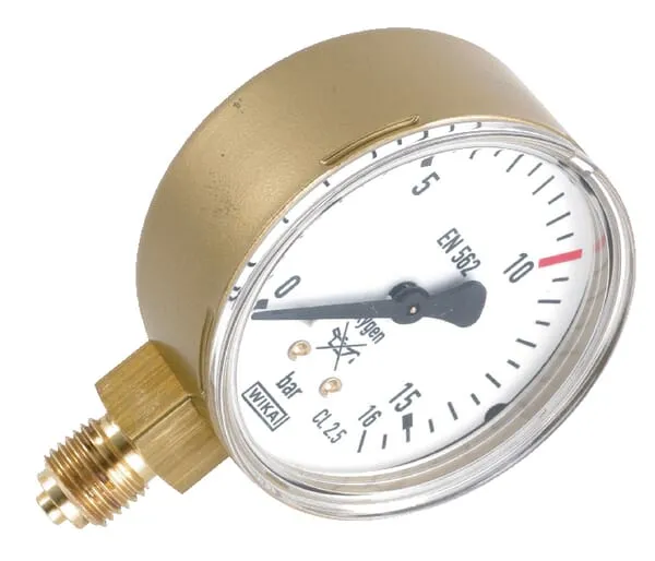 Manometr kyslíku 0-16 BAR