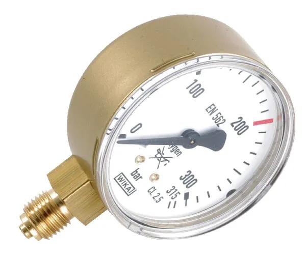 Manometr kyslíku 0-315 BAR