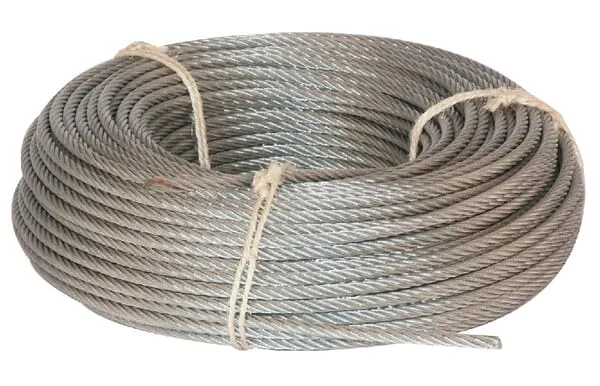 Ocelové lano, zinkováno