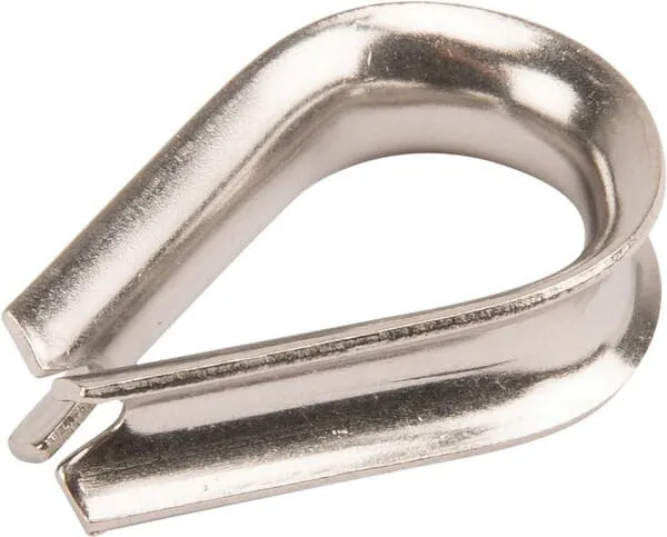 Očnice lana 8 mm, nerezová ocel A4