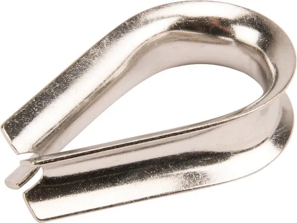 Očnice lana 12 mm, nerezová ocel A4