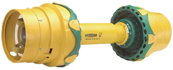 Hřídele homokinetického kloubu 2stranné 80° WWZ 2280, bez vidlic