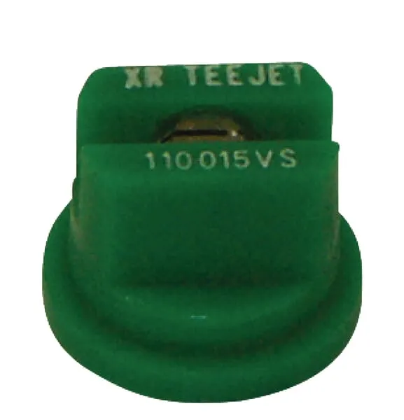 Tryska pro plochý střik nerez zelená