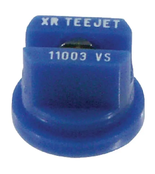 Tryska s plochým paprskem XR 110° nerez modrá