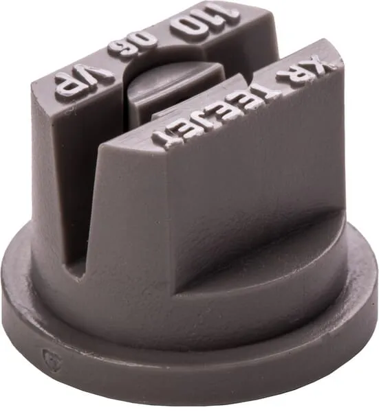 Postřikovací tryska plochá XR 110°, plast, šedá