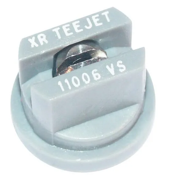 Tryska s plochým paprskem XR 110° nerez šedá