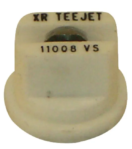 Tryska s plochým paprskem XR 110° nerez bílá