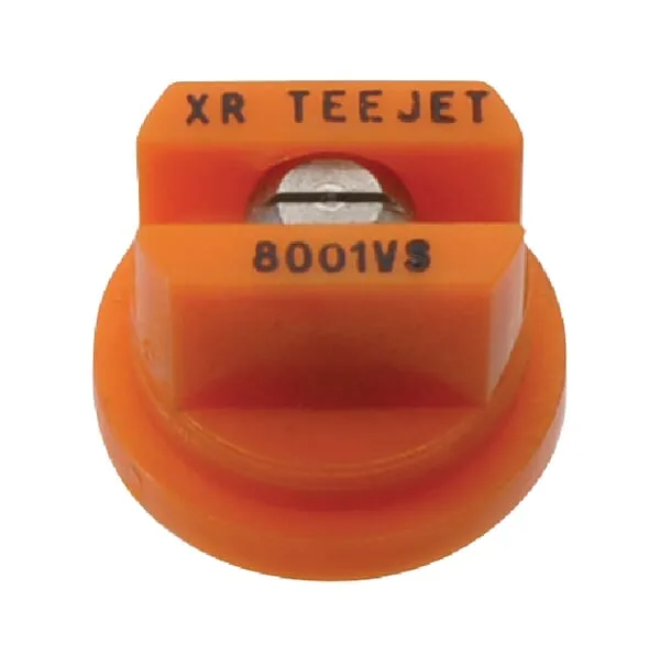 Tryska pro plochý střik nerez - barva: oranžová