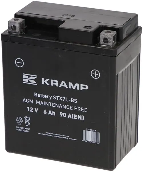 Baterie 12V 6Ah 90A, Kramp