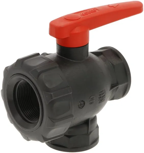 3cestný kulový ventil 1 1/2"