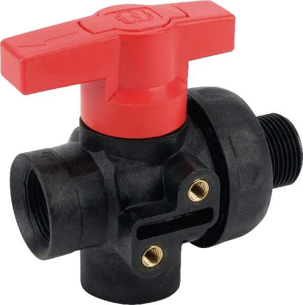 Kulový ventil, 3cestný 1"