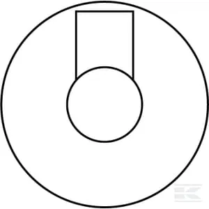 Pluhové šrouby 1 hrot (1N)