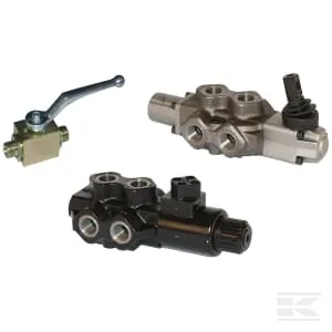 Přepínací a kulové kohouty