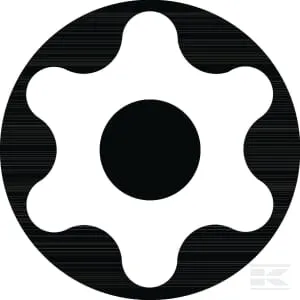 Bity pro šrouby Torx® s otvorem