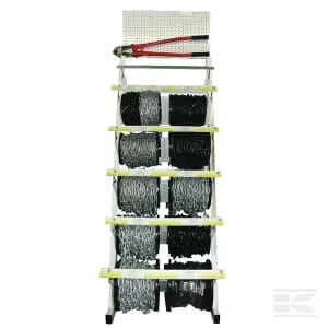 Stojan na řetězy a příslušenství