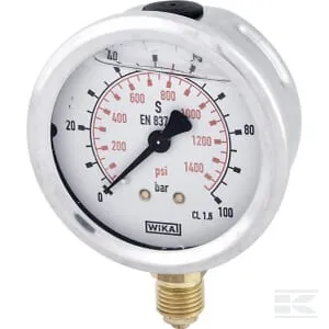 Manometry se spodním připojením