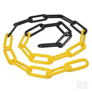 Plastový řetěz