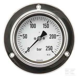 Manometry pro montáž na panel