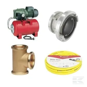 Čerpadla, hadice a tvarovky