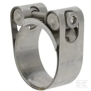 Jednodílné a dvoudílné hadicové spony